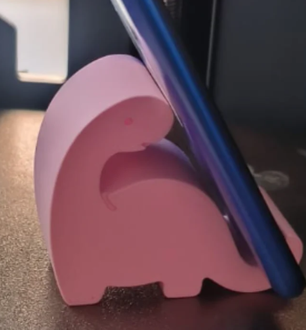 Soporte para móvil de dinosaurio